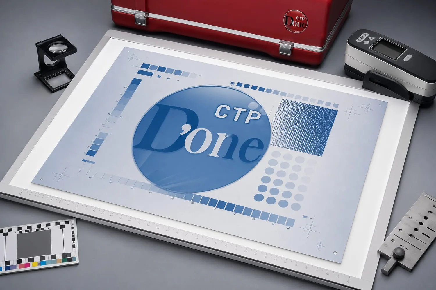 Control de calidad de placas CTP
